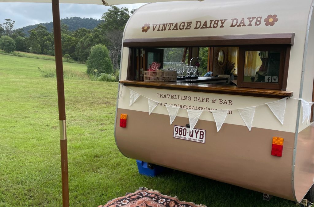 Daisy Days Mobile Coffee Bar Cafe Vintage Caravan