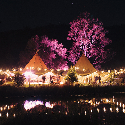 gold coast double tipi package