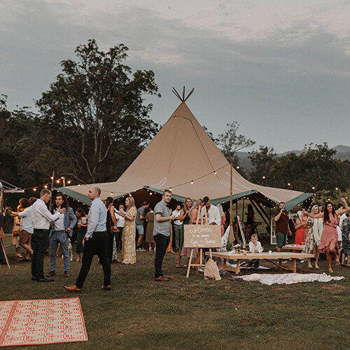 affordable tipi wedding package options