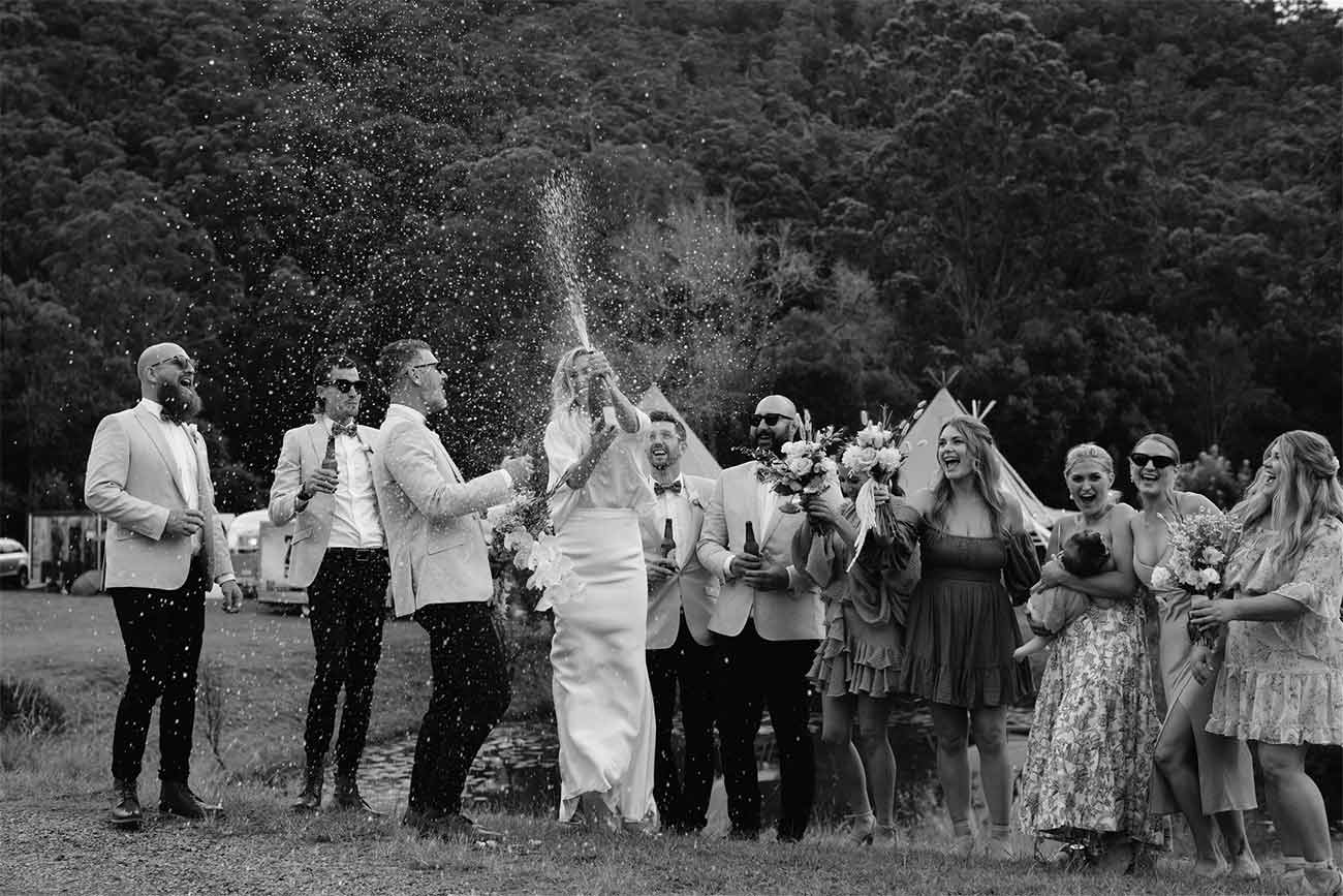 lili and matt wedding celebration