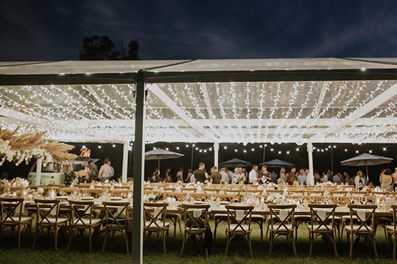 pavillion marquee wedding package