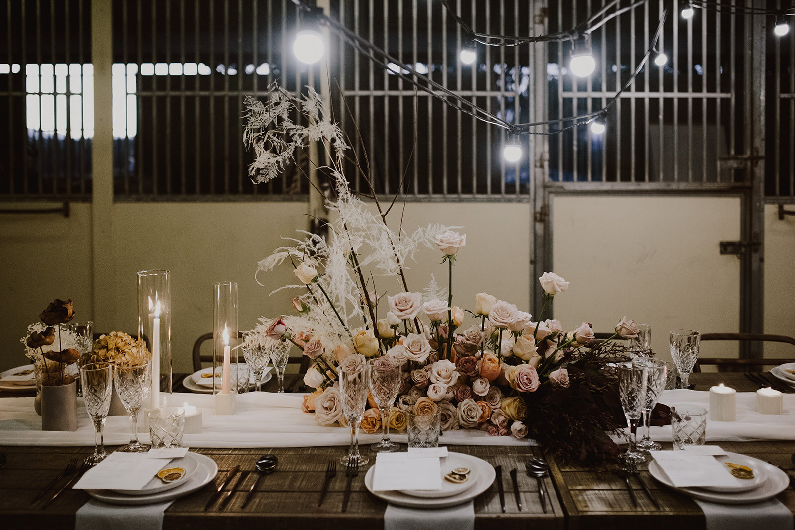 wedding table styled